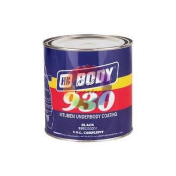 Автомобильная мастика Body 930 - 1 кг (Черный)