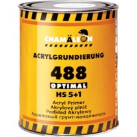 Грунт акриловый для авто CHAMÄLEON 488 OPTIMAL HS 5+1, 1л, черный (без отвердителя)