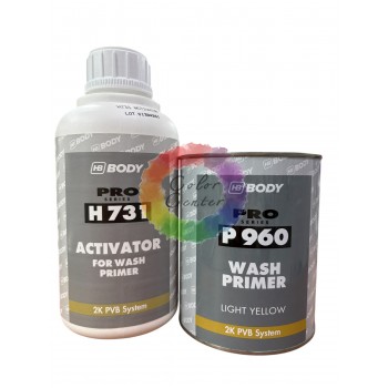 Кислотный грунт и активатор Body 960 Wash primer 1 л + 1 л