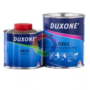 Акриловая грунтовка автомобильная Duxone DX-62 1 л + отвердитель DX-25 0,5 л