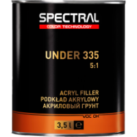 Акрилова автомобільна грунтовка SPECTRAL Under 335 Р5, чорний, 3,5 л + Затверджувач Н6525, 0,7 л