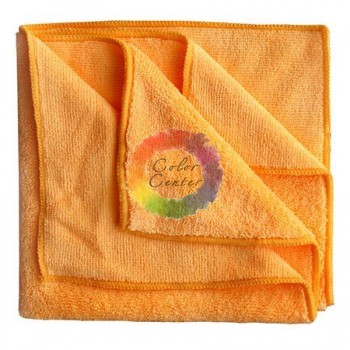 APP DMF Cloth салфетка беспылевая из микрофибры двухсторонняя,  40см x 40см, оранжевая, 3шт
