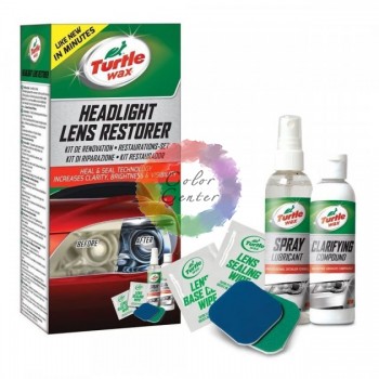 Набір для відновлення авто фар Turtle Wax