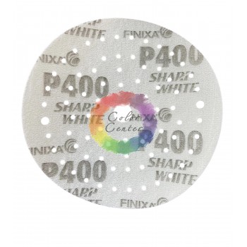  Абразивний диск P400 Sharp White Finixa Ø150мм, мультиотвір