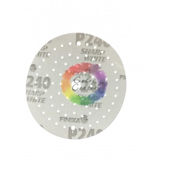  Абразивний диск P240 Sharp White Finixa Ø150мм, мультиотвір
