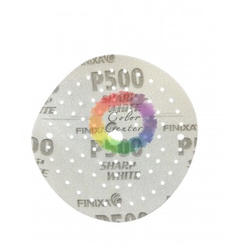  Абразивний диск P500 Sharp White Finixa Ø150мм, мультиотвір