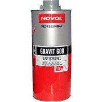 Гравітекс, антигравійне покриття Novol GRAVIT 600 MS - 1,8 кг (Чорний)