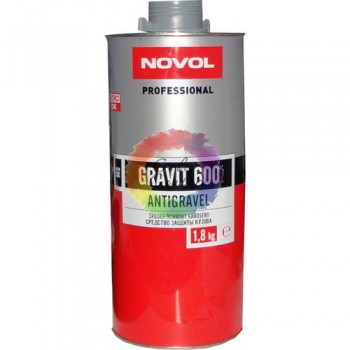 Гравитекс, антигравийное покрытие Novol GRAVIT 600 MS - 1,8 кг (Черный)