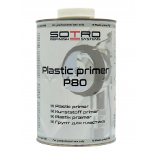 Грунт для пластика SOTRO T028010 1K Plastic primer P80 1 л, прозрачный