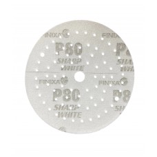  Абразивний диск P80 Sharp White Finixa Ø150мм, мультиотвір