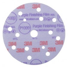 3М 51055 Р1000 полірувальний диск Hoоkit серія Purple 260L, конфігурація LD861A, діам. 150 мм