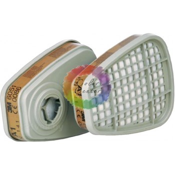 3М 06051 Защитный фильтр от органических паров для масок серии 6000