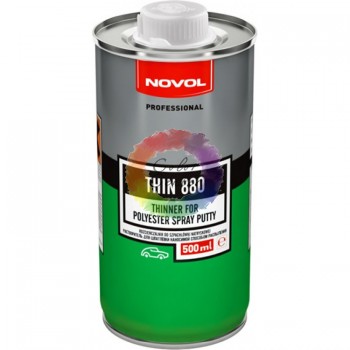Novol THIN 880 Растворитель для жидкой шпатлёвки SPRAY, 0,5л