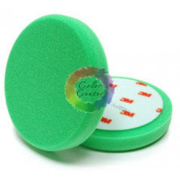  3М 50487 Зеленый поролоновый плоский полировальник, диам. 150 мм 