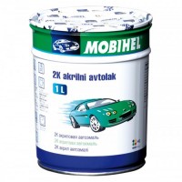 MOBIHEL Акрилова Автоемаль 2К Сніжно-Біла 202, 0,75л