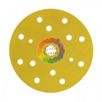3М 50449 255P+ Hookit Шліфувальне коло, 150 мм, 15 отворів, P240