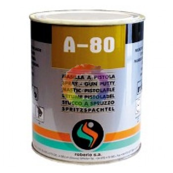 Жидкая шпатлевка с катализатором Roberlo A-80 1 л
