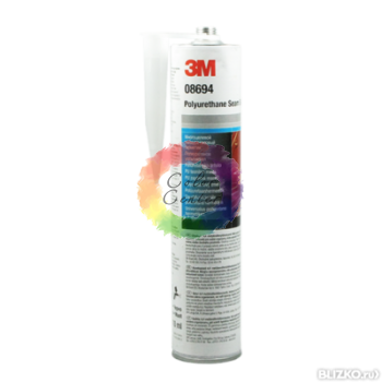 Полиуретановый герметик для швов 3M 08694 - 310 мл (Черный)