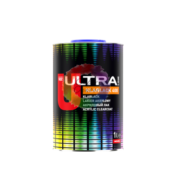 Лак Акриловий безбарвний Novol Ultra Line 400 2+1, 1л, без затверджувача