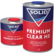Solid PREMIUM CLEAR HS Двокомпонентний прозорий лак, 1л + 0,5л затв.