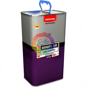 Novol 38093 Бесцветный лак  Novakryl 590 2+1, 5л  