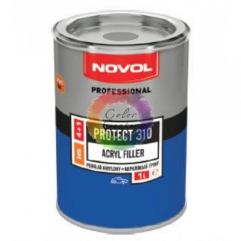 Грунт для авто акриловий Novol PROTECT 310 4+1, чорний, 1 л (без затверджувача)