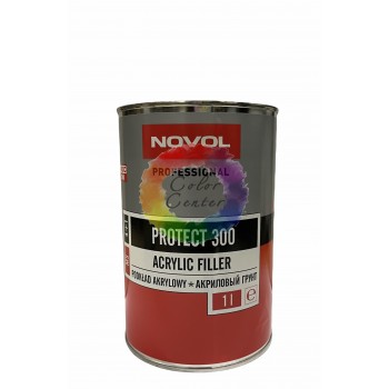 Акриловий грунт Novol PROTECT 300 4+1, сірий 1 л (без затверджувача)