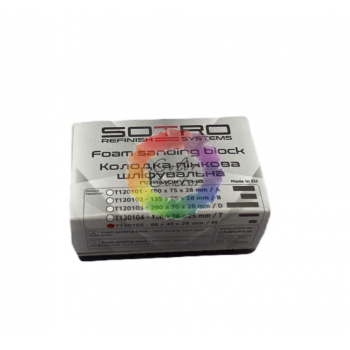 Sotro Колодка Пенная Шлифовальная, 68 x 45 x 28mm / M (T120105)