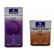 Акриловий Лак ROBERLO  KRONOX 610 UHS 2:1, 5л + затверджувач KX45, 2,5л