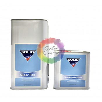  Лак SOLID TOP CLEAR MS 2+1, 5л + отвердитель, 2,5л
