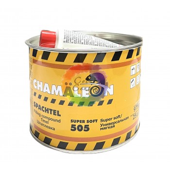 Мягкая шпатлевка для авто CHAMALEON 505 Super Soft 1 кг