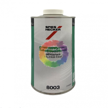 SPIES HECKER Лак Permafast MS Clear Coat 8003 2л + отв Permafast MS Hardener 3004 normal, 1л 