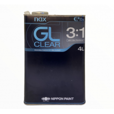 Лак Nax Multi Eco (3:1) Glass Clear Nippon Paint,4 л, без отвердителя