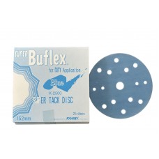 Шлифовальные круги Super Buflex DRY на липучке 152 мм K2500 синий 15 отв.