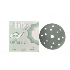 Шлифовальные круги Super Buflex DRY на липучке 152 мм K2000 зеленая 15 отв.