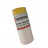 Плівка захисна з малярною стрічкою Intertool 1700мм х 15м КТ-0803