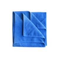 APP 080649 Салфетка беспыльная из микрофибры MF Clothe, 40 см*40 см,  темно-синяя, 3 шт