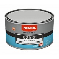 Шпатлевка автомобильная со стекловолокном Novol FIBER MICRO 1.8 кг