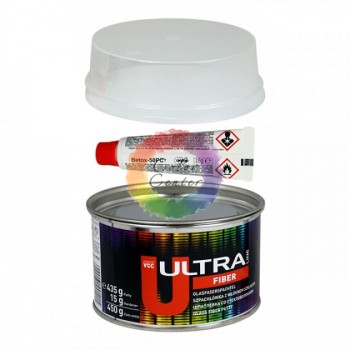 Шпатлевка для авто со стекловолокном Novol Ultra Line Fiber, 0,45 кг