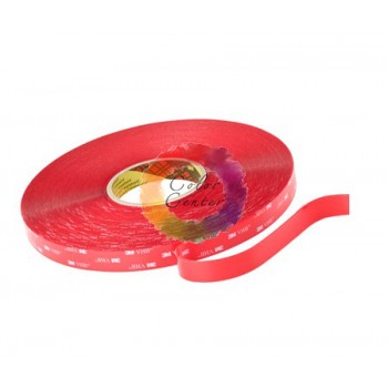 Двостороння акрилова стрічка VHB 4910 3М 49112 - 5 м х 12 мм х 1 мм (Прозора)