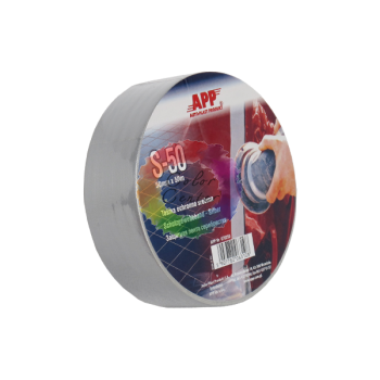 Стрічка захисна срібна APP 070250, 50 мм х 50 м
