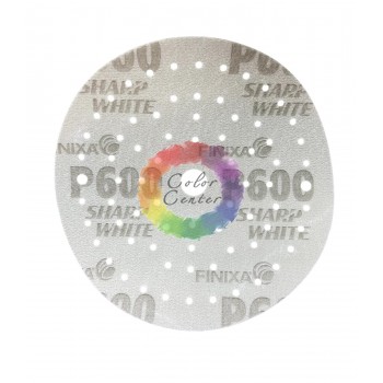  Абразивний диск P600 Sharp White Finixa Ø150мм, мультиотвір